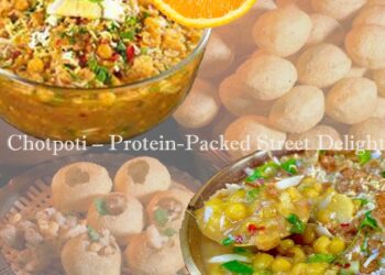 Bangladesh street food chotpoti protein packed chickpea snack in bowl