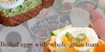 Simple lifestyle changes for weight loss with boiled eggs and whole-grain toast healthy breakfast